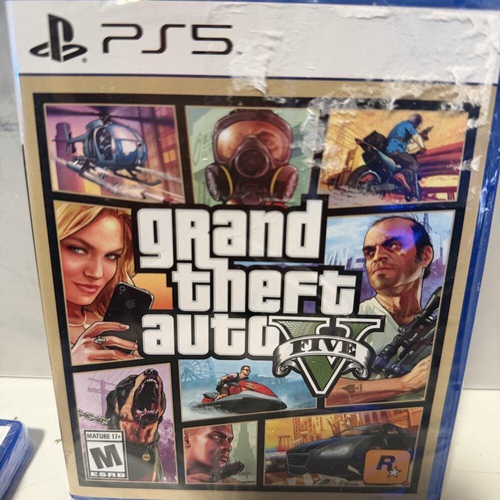 Grand Theft Auto V PS5 Brand New Factory Sealed PlayStation 5 GTA US